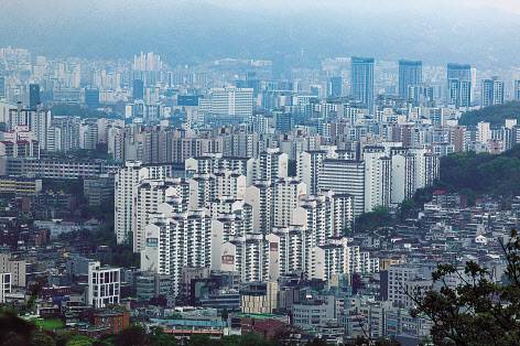 서울 시내 아파트 [연합]