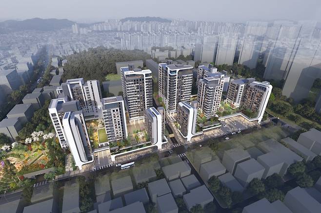 서울 서초구 방배14구역 재건축 조감도 / 서울시 제공