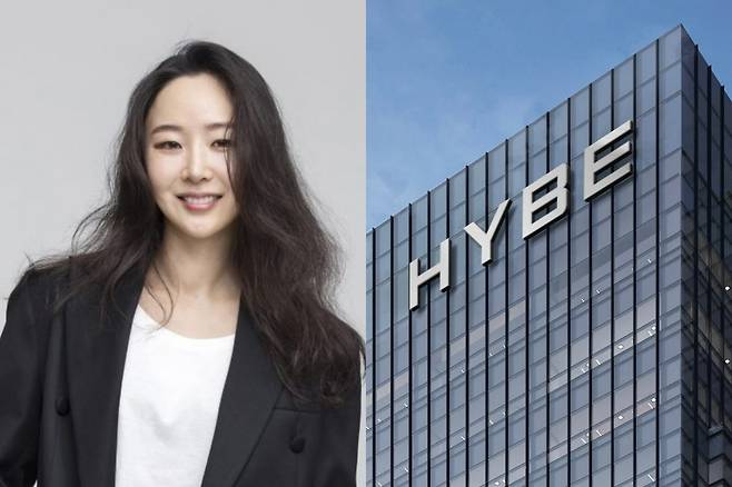 민희진 어도어 대표, 하이브 사옥/사진제공=어도어, 하이브