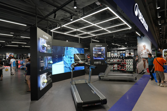 France-based sporting goods franchise Decathlon located on the second floor of the Starfield Market Emart Jukjeon in Yongin, Gyeonggi [CHO YONG-JUN]