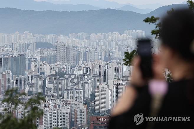 서울 시내 아파트 [연합뉴스 자료사진]