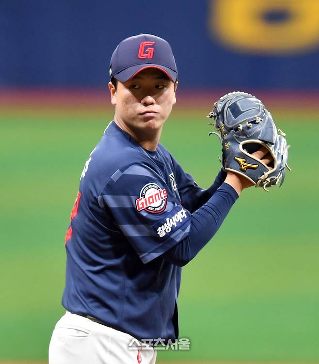 롯데 좌투수 정현수. 고척 | 스포츠서울 DB