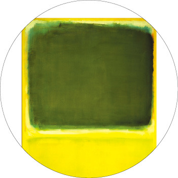 마크 로스코, ‘No. 16 Green, White, Yellow on Yellow}’(1951).  페이스갤러리 제공