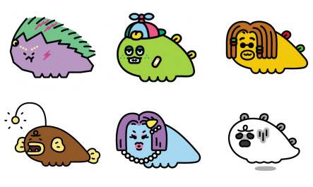 카카오가 상표 출원한 ‘쬬르디’시리즈 이미지 [키프리스 캡처]