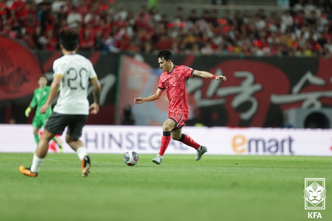 조유민(오른쪽). /사진=대한축구협회 제공