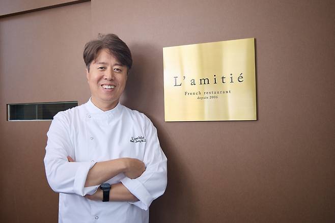 Jang Myoung-sik, the owner chef of L’Amitié. /L’Amitié