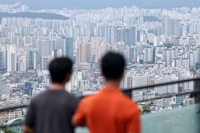 서울 시내 아파트 전경.  사진=연합뉴스