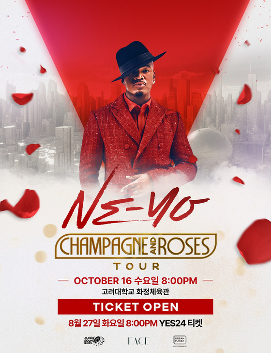 Ne-Yo Seoul concert poster [DREAM MAKER ENTERTAINMENT]