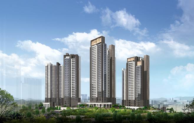 라체르보푸르지오써밋 투시도. 대우건설&nbsp;