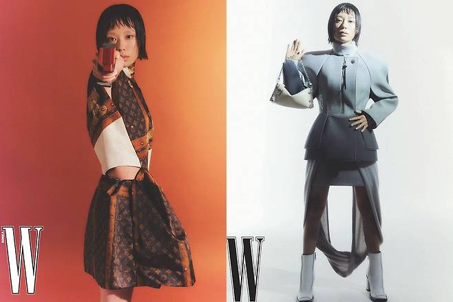 사격선수 김예지. 더블유 코리아