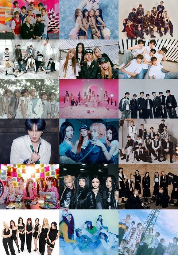 '2024 더팩트 뮤직 어워즈'가 오는 7일과 8일 일본 오사카 교세라 돔 오사카에서 개최된다. 양일간 총 18팀의 아티스트가 현장의 관객들은 물론이고 전 세계 팬들과 축제를 벌일 준비를 끝마쳤다. 사진은 출연 아티스트 라인업. /각 소속사