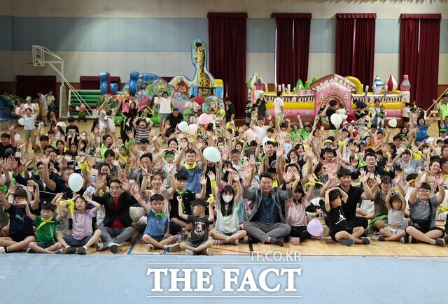 31일 당진시 ‘제3회 다둥이 가족 축제’ 개최 장면. /당진시