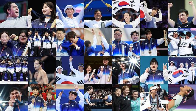 한국 선수단이 우려 속에 참가한 2024 파리 올림픽에서 기대 이상으로 선전하며 최고의 성과를 냈다. 더불어 한국은 올림픽사에 기억될 여러 기록을 작성하며 파리에서 최고의 여름을 보냈다. /뉴스1