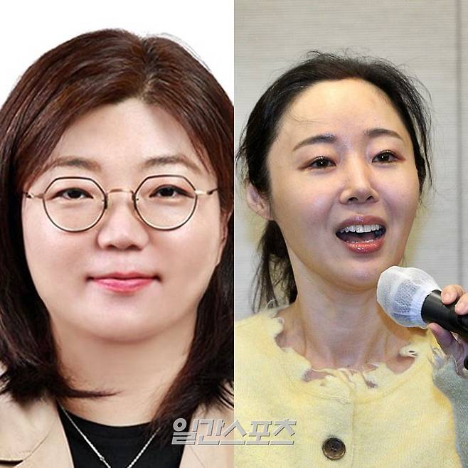 김주영 어도어 신임 대표, 민희진 어도어 전 대표. (사진=어도어 제공, IS포토)