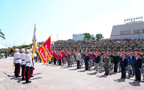 제주도 '제24회 제주 해병대의 날' 기념식 [사진=제주특별자치도 ]