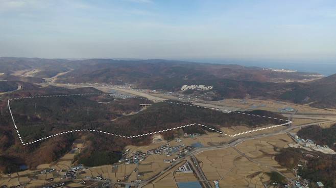 경주 SMR 국가산업단지 조성 예정지 드론 촬영 사진/제공=국토교통부