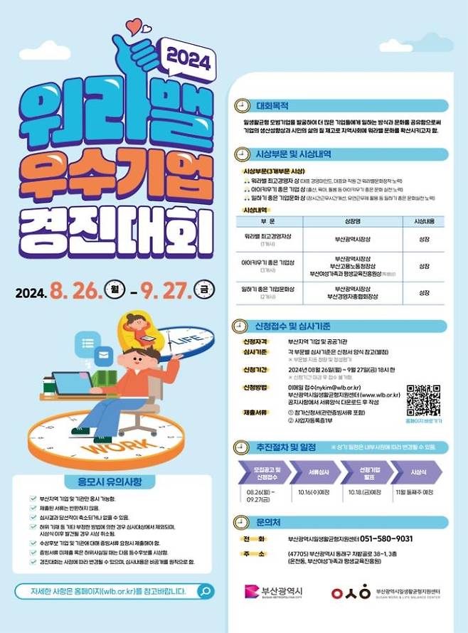 워라밸 우수기업 경진대회 [부산시 제공]