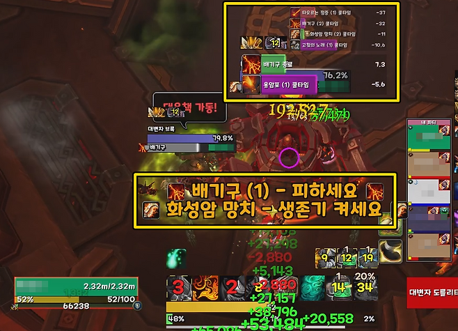 - 여러 패턴에 대한 정보가 표시된다&nbsp;