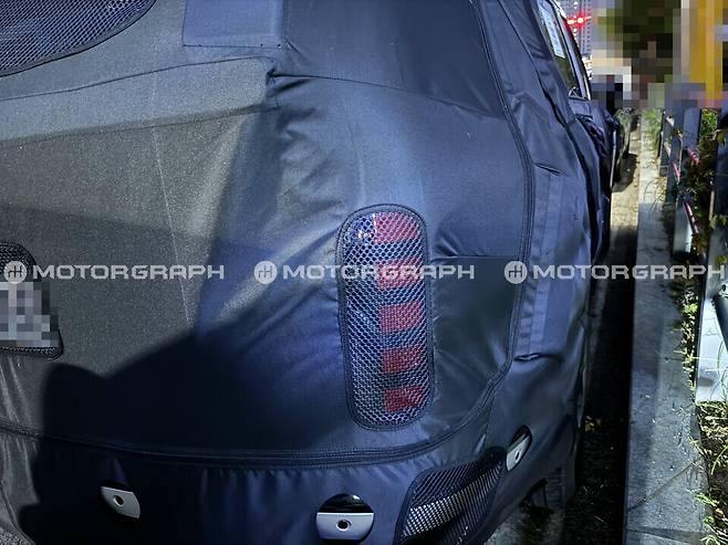 팰리세이드 풀체인지 시험주행차