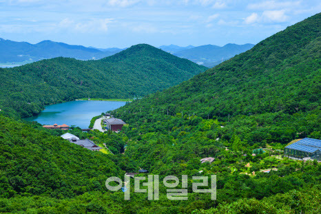 완도수목원 전경. (사진=산림청 제공)