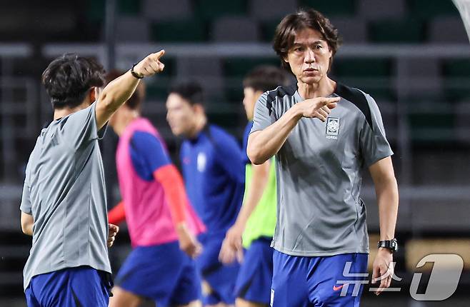 대한민국 축구 국가대표팀 홍명보 감독/뉴스1 ⓒ News1 김도우 기자