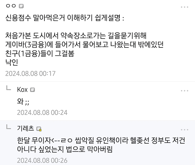 3금융 기록 있으면 1금융 대출 어려운 이유