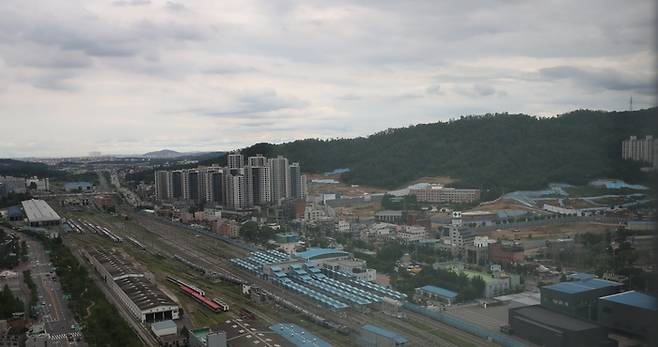 수색역 일대-수색증산 뉴타운 일대. [매경DB]