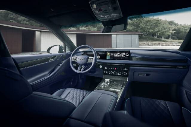 G80 전동화 부분변경 모델 내장