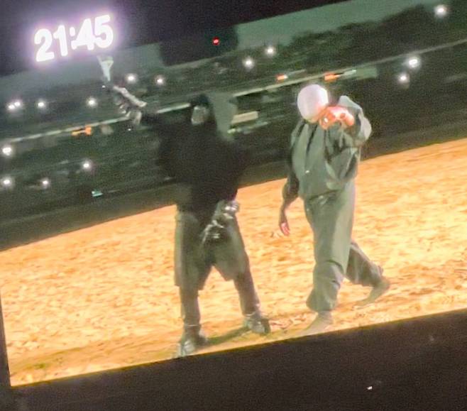 칸예와 타이 달라 사인의 공연. /이혜운 기자