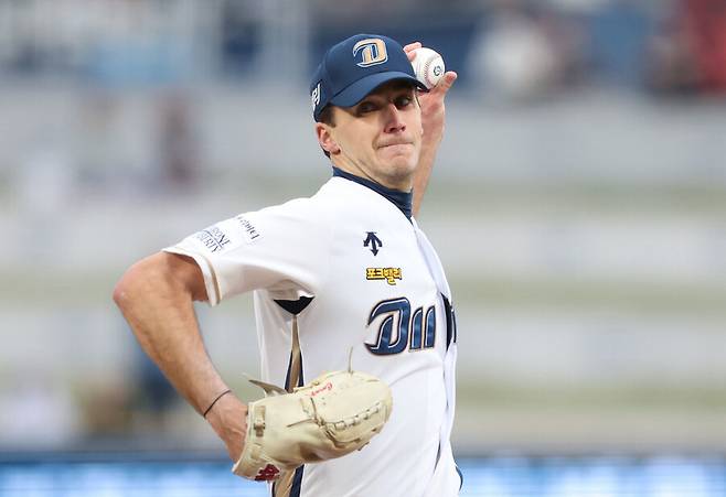 엔씨 다이노스의 카일 하트. 연합뉴스