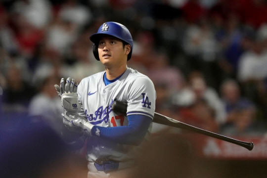 MLB LA 다저스의 오타니 쇼헤이. AP뉴시스