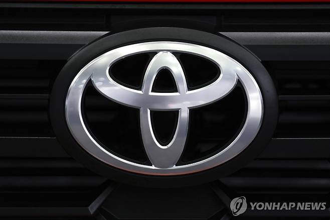 도요타자동차 로고 [AP 연합뉴스 자료사진. 재판매 및 DB 금지]