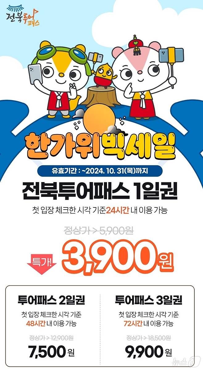 전북투어패스 통합권 배너.(전북자치도 제공)/뉴스1