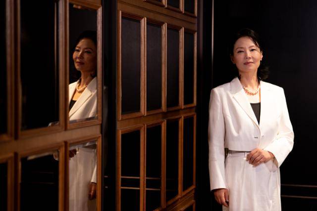 오민애는 "촬영하고 있거나 촬영을 앞둔 드라마와 영화가 4편 정도"라며 "역할을 주는 것만으로도 감사해 웬만하면 다 소화하려 한다"고 밝혔다. 찬란 제공