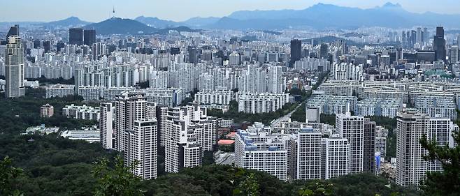 서울 강남구 대치동, 개포동, 역삼동 일대 아파트 전경. 임세준 기자