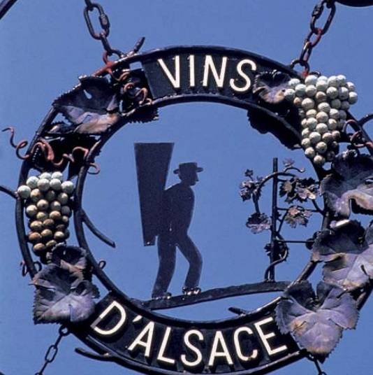 알자스 와인 로고. 알자스와인협회