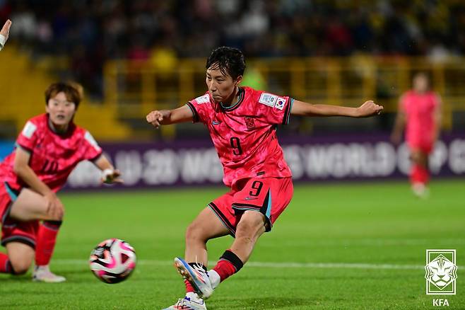 박수정(U20 여자대표팀). 대한축구협회 제공