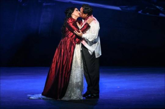 오페라 토스카 공연 모습. 세종문화회관 제공