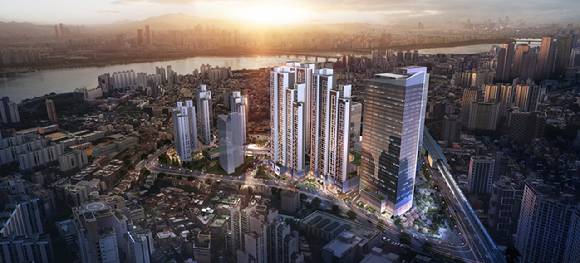 '구의역 롯데캐슬 이스트폴' 조감도. [사진=롯데건설]