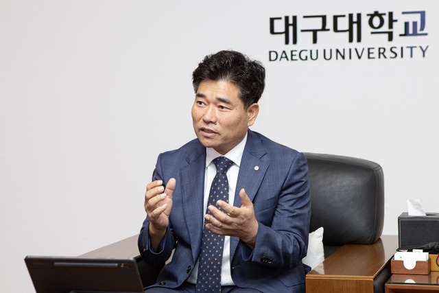 박순진 대구대학교 총장.   대구대 제공