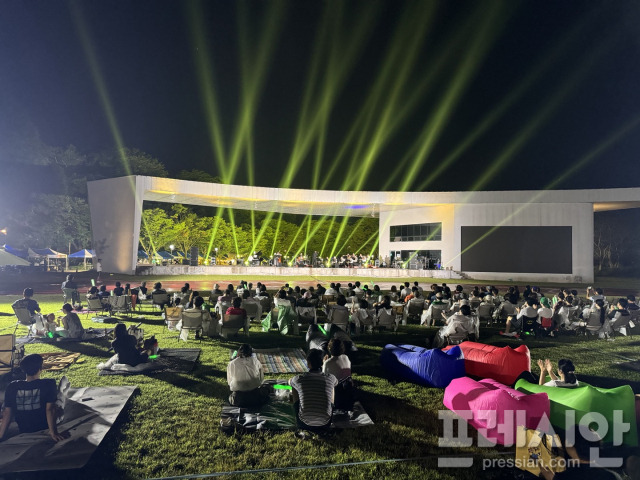 ▲'담빛 파크콘서트'가 성황리에 마무리됐다ⓒ담양군