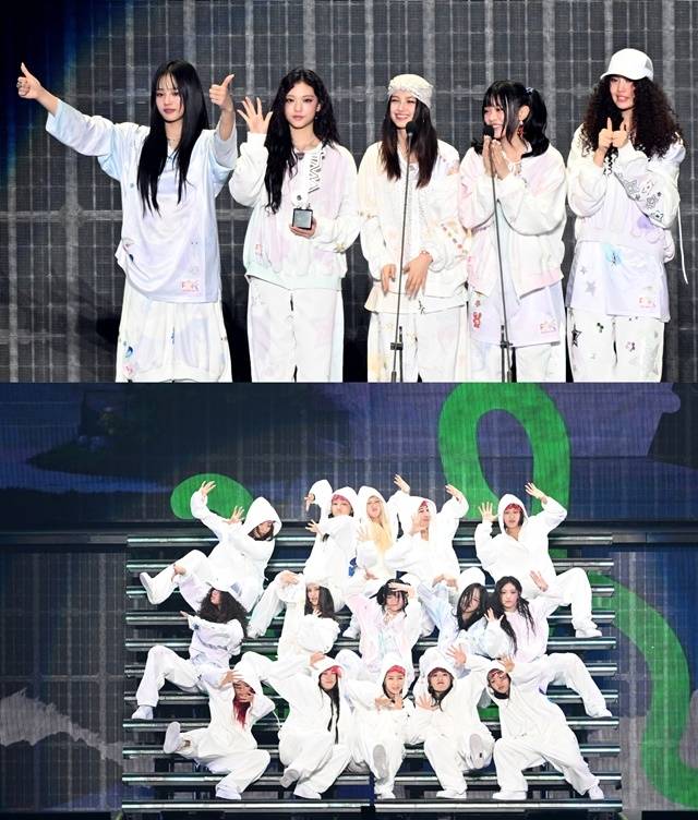 뉴진스. 사진lTMA 조직위원회