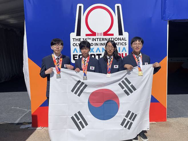 한국대표단의 대회 참가사진.(사진=과학기술정보통신부)