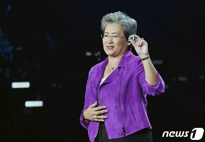 리사 수 AMD CEO 겸 회장. @ News1 임세영 기자