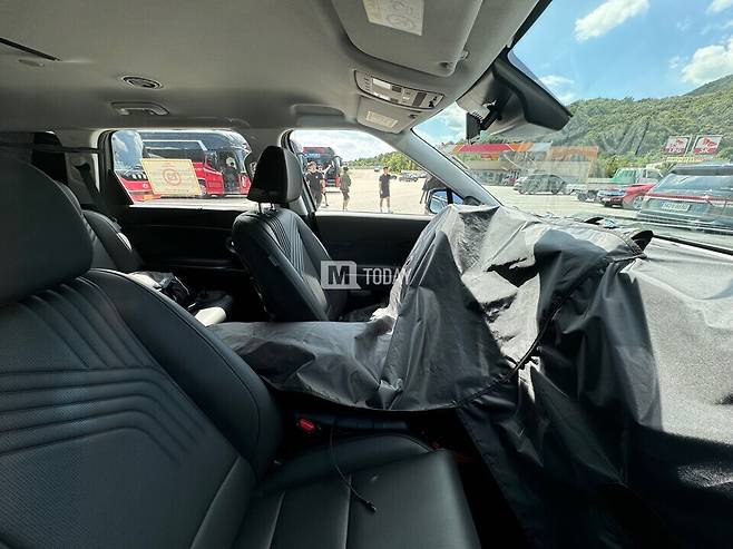 현대차 '팰리세이드 풀체인지' 테스트카 (출처 : M투데이)