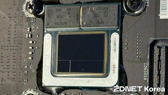 코어 울트라 200V 프로세서는 LPDDR5X 메모리를 탑재하며 소모전력이 최대 2W 가량 늘어났다. (사진=지디넷코리아)