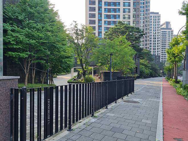 강남구 개포동 디에이치아너힐스 [사진=박자연 기자]