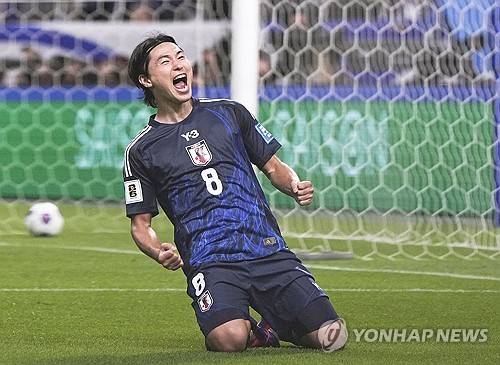 모리야스 하지메 감독이 이끄는 일본 축구 대표팀이 11일(한국시간) 바레인 리파의 바레인 국립경기장에서 열린 바레인과의 2026 국제축구연맹(FIFA) 북중미 월드컵(캐나다-미국-멕시코 공동 개최) 아시아 지역 C조 2차전에서 5-0 대승을 거두며 2연승을 달렸다.&nbsp;연합뉴스