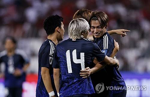 모리야스 하지메 감독이 이끄는 일본 축구 대표팀이 11일(한국시간) 바레인 리파의 바레인 국립경기장에서 열린 바레인과의 2026 국제축구연맹(FIFA) 북중미 월드컵(캐나다-미국-멕시코 공동 개최) 아시아 지역 C조 2차전에서 5-0 대승을 거두며 2연승을 달렸다.&nbsp;연합뉴스