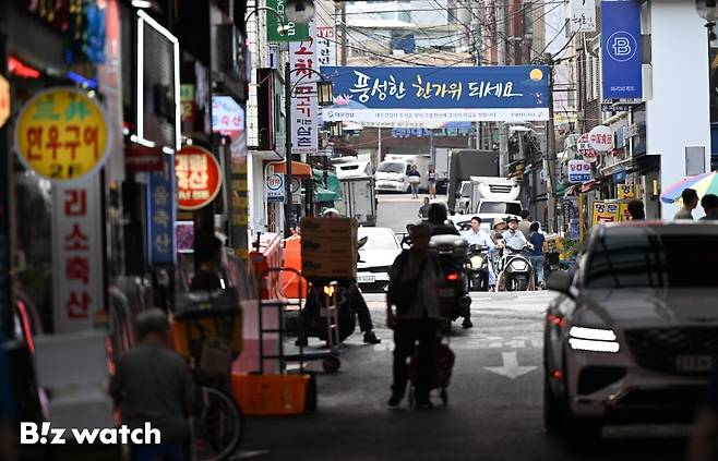 추석 명절 연휴를 사흘 앞둔 지난 11일 서울의 대표적 축산물시장인 마장동시장이 한산한 모습을 보이고 있다./사진=이명근 기자 qwe123@